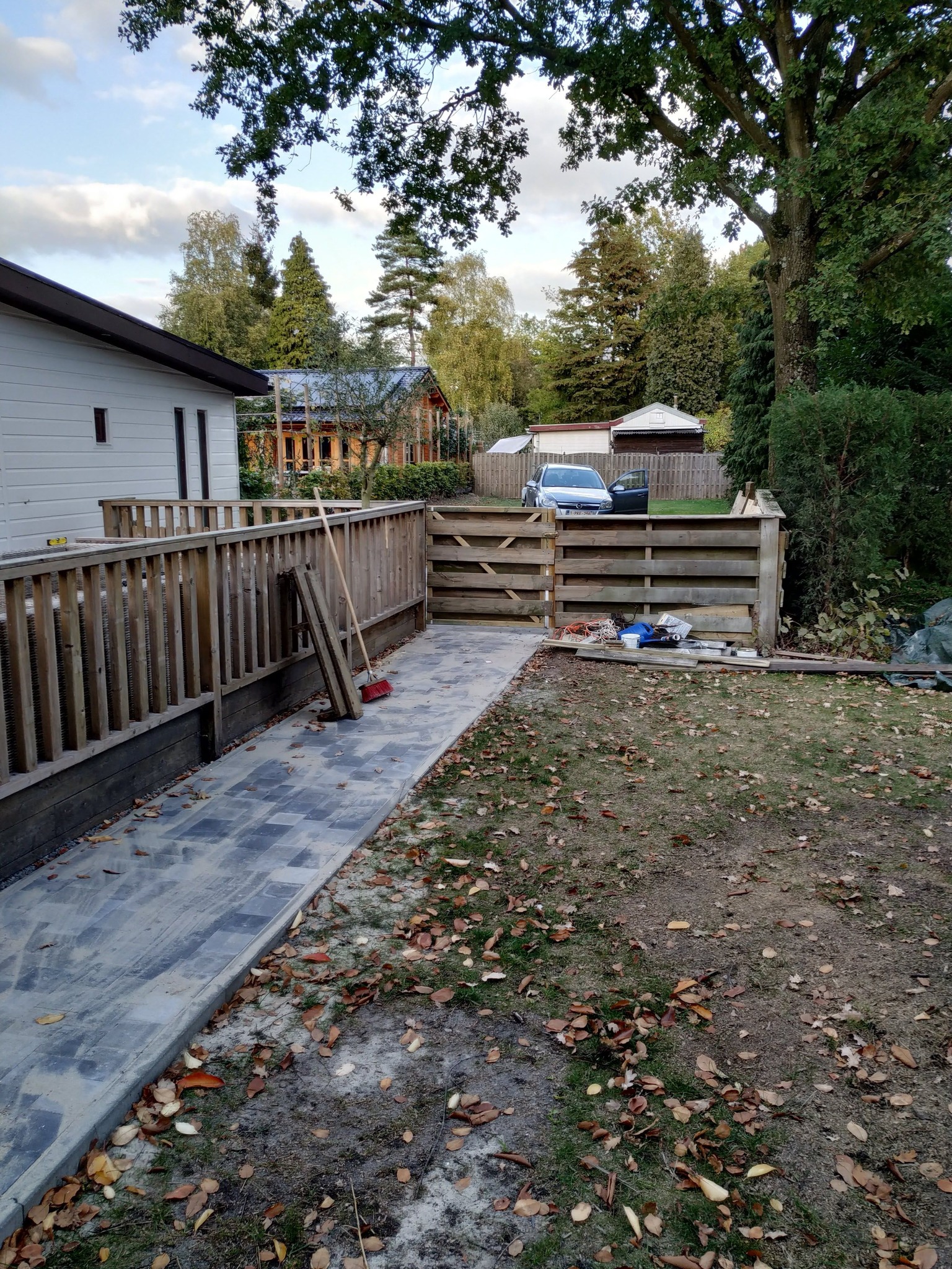 Geplaatste omheining